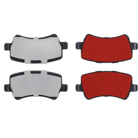 Centric PQ PRO Disc Brake Pads with Hardware, PQ Pro 500.13071 500.13071